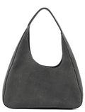 1998 Anthracite Suede Asimetric Bag