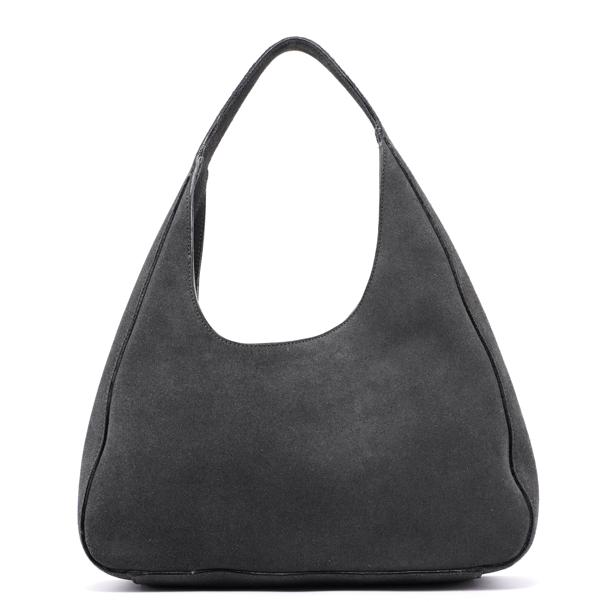 1998 Anthracite Suede Asimetric Bag