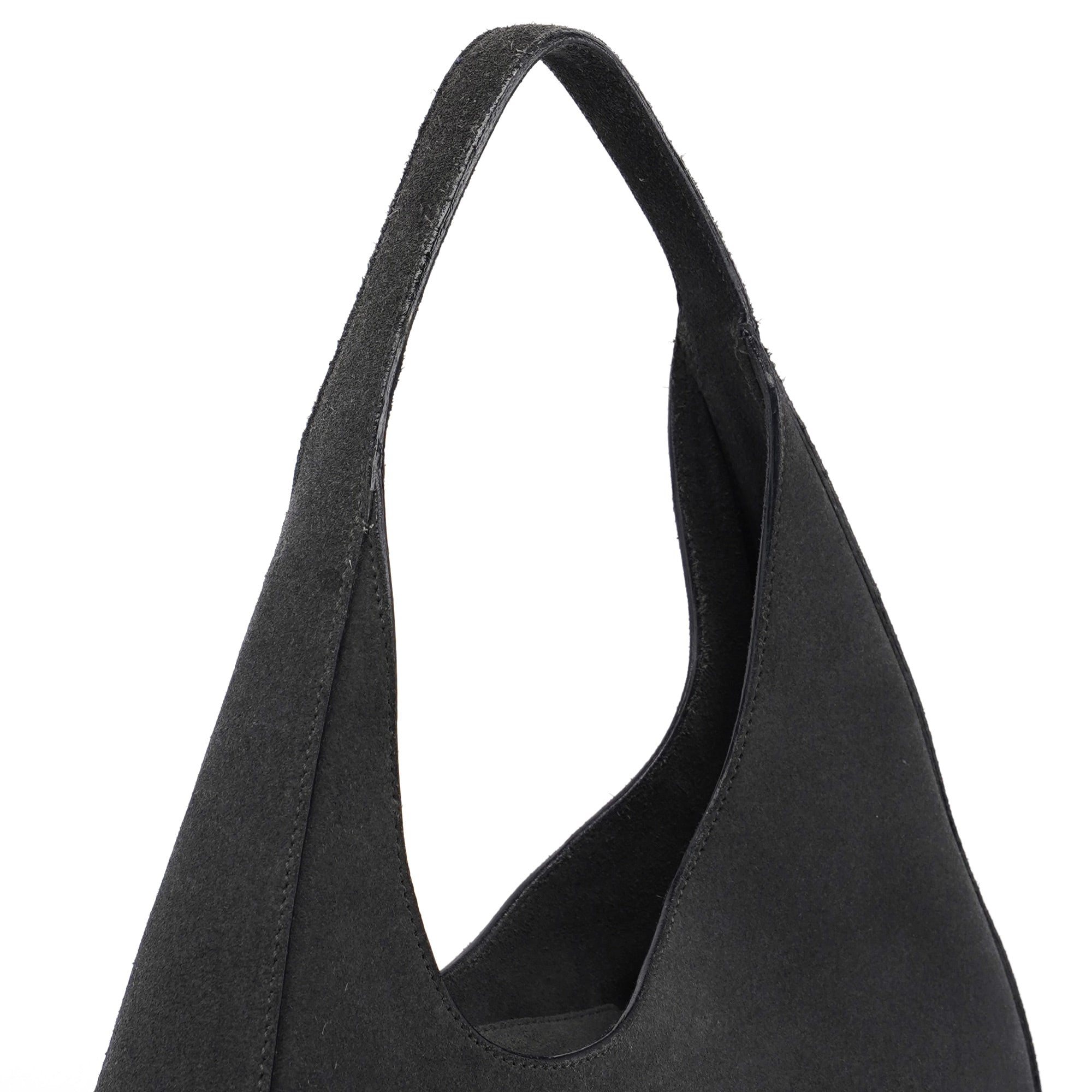 1998 Anthracite Suede Asimetric Bag