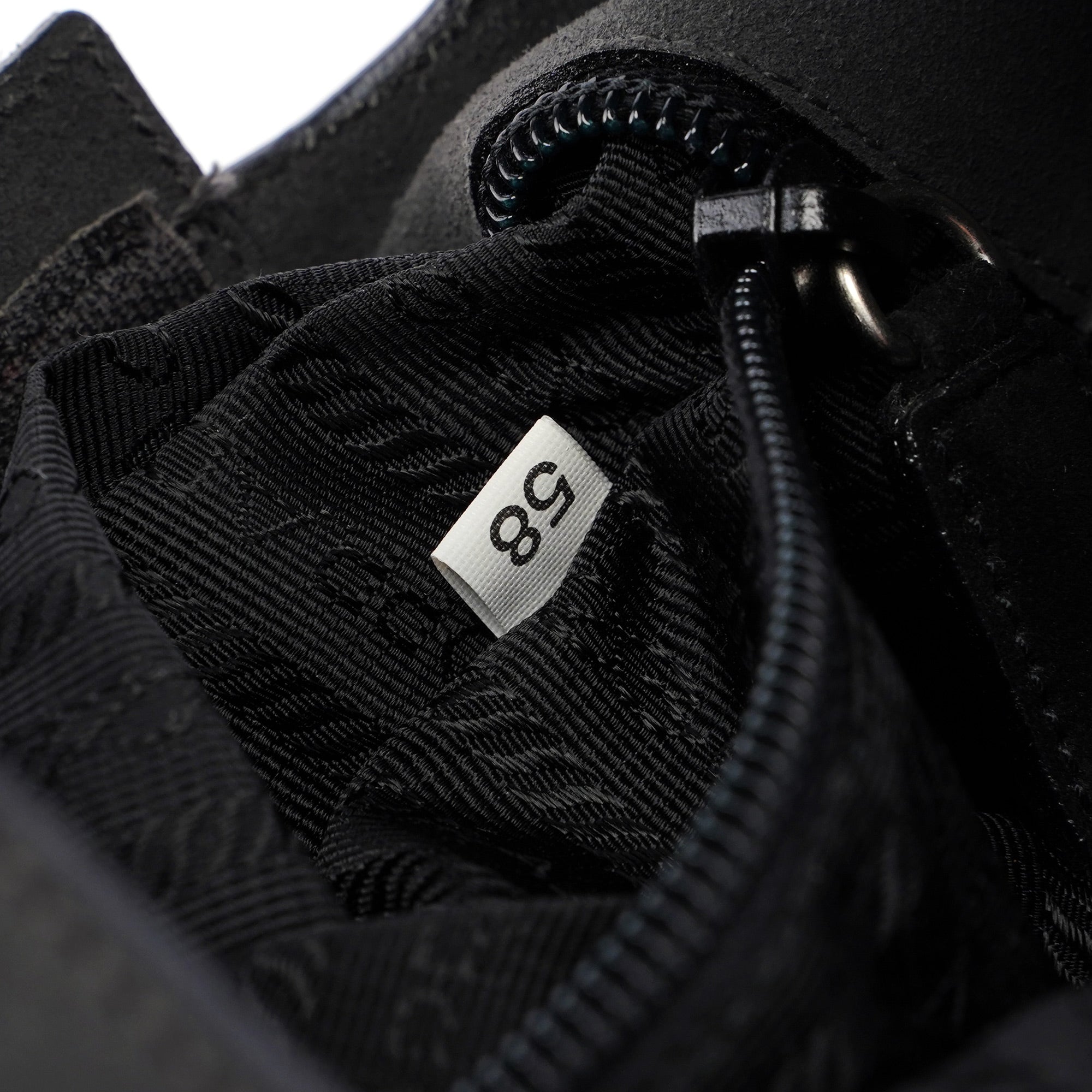1998 Anthracite Suede Asimetric Bag