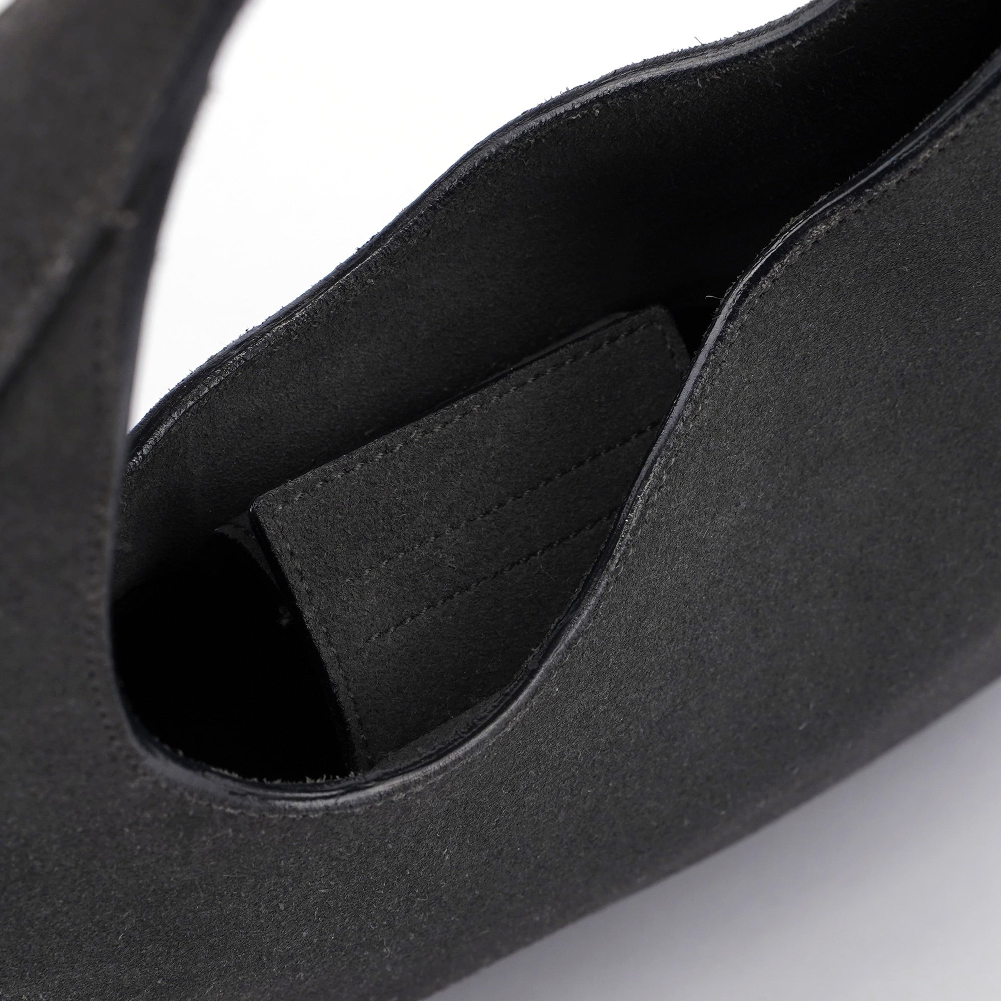 1998 Anthracite Suede Asimetric Bag