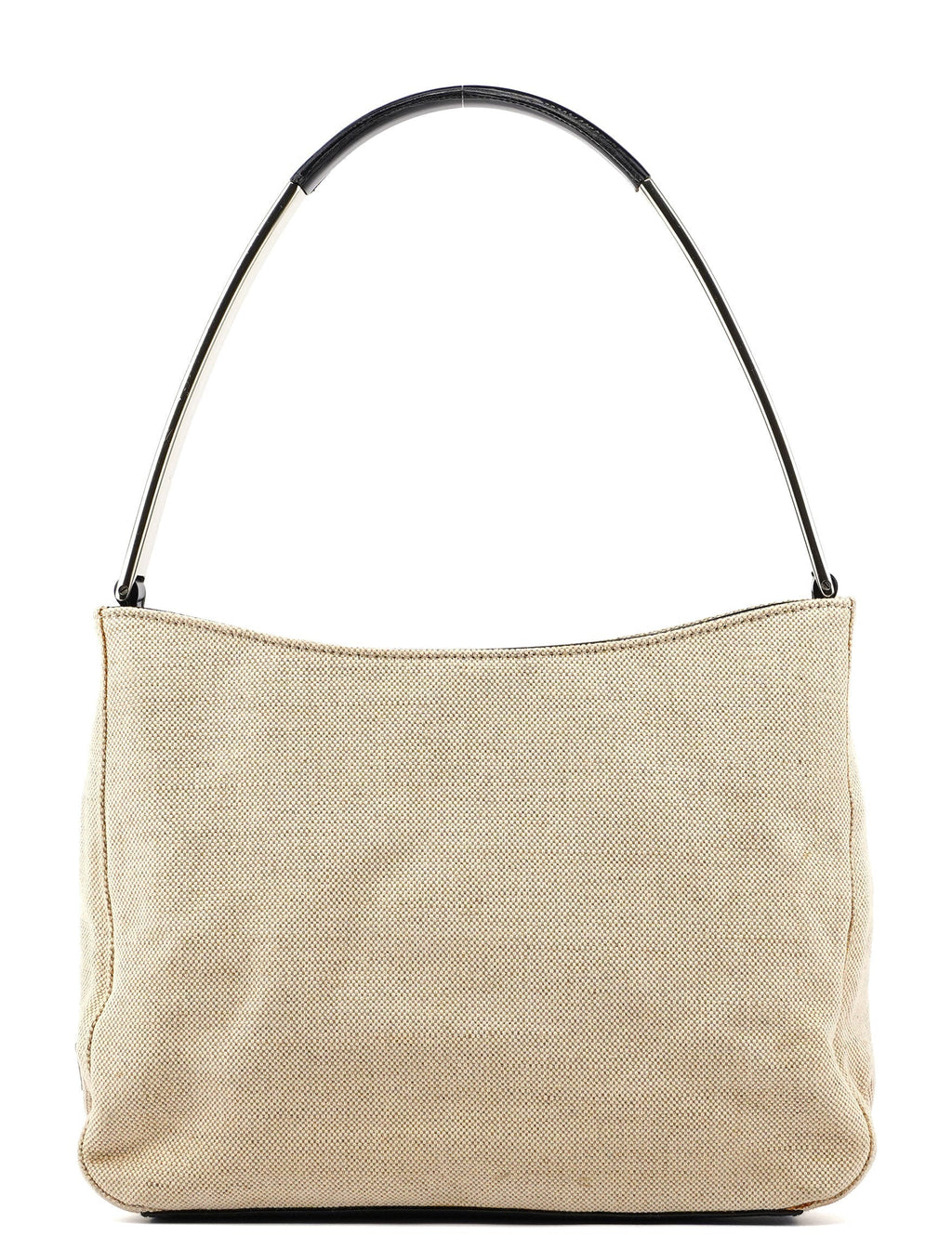 1998 Beige Canvas Metallo Bag