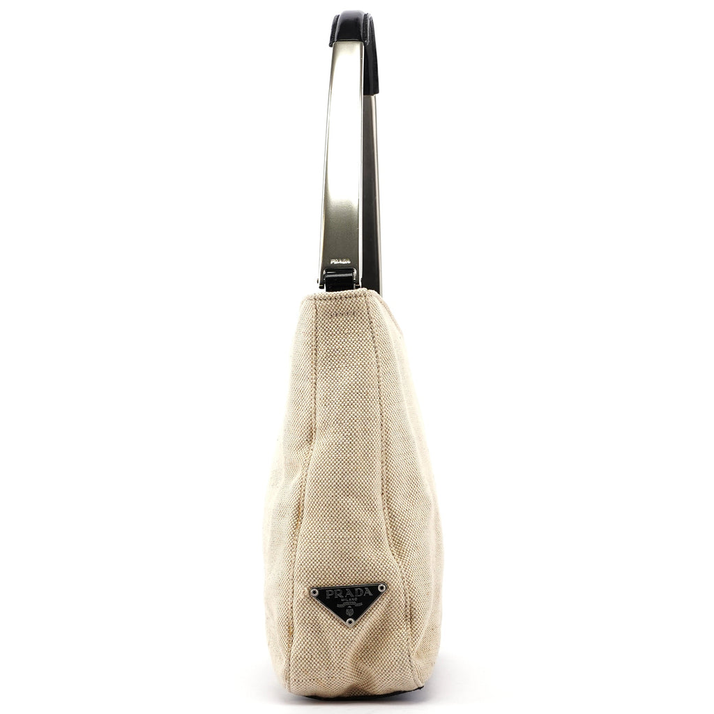 1998 Beige Canvas Metallo Bag