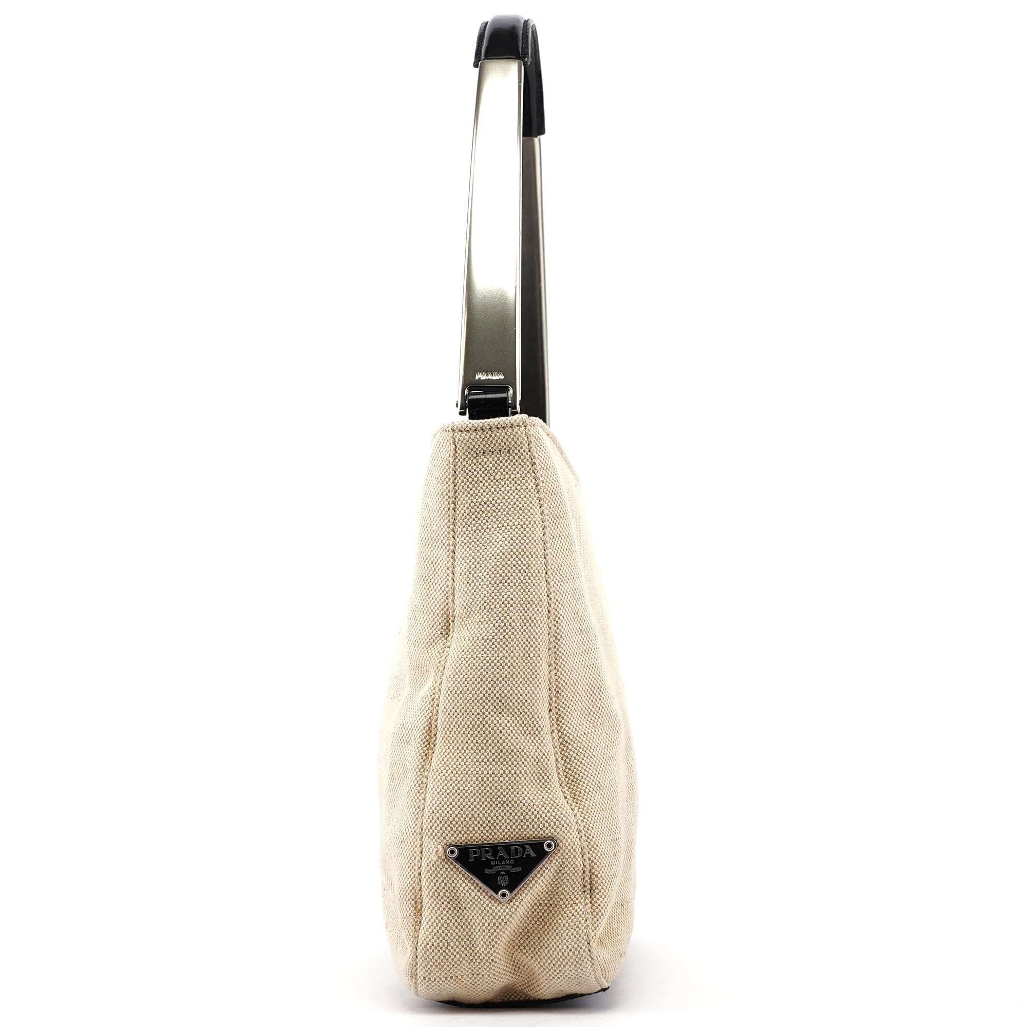 1998 Beige Canvas Metallo Bag