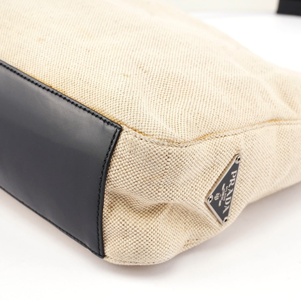 1998 Beige Canvas Metallo Bag