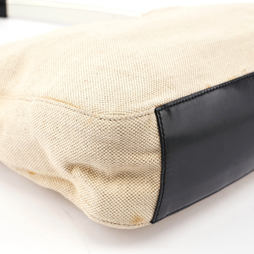 1998 Beige Canvas Metallo Bag
