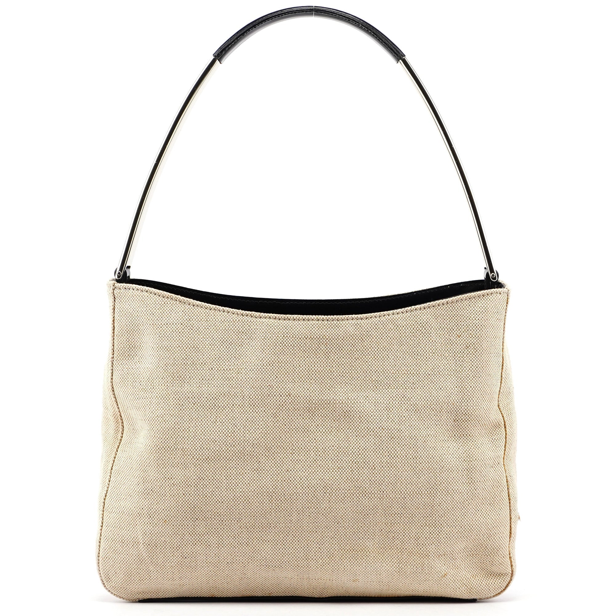 1998 Beige Canvas Metallo Bag