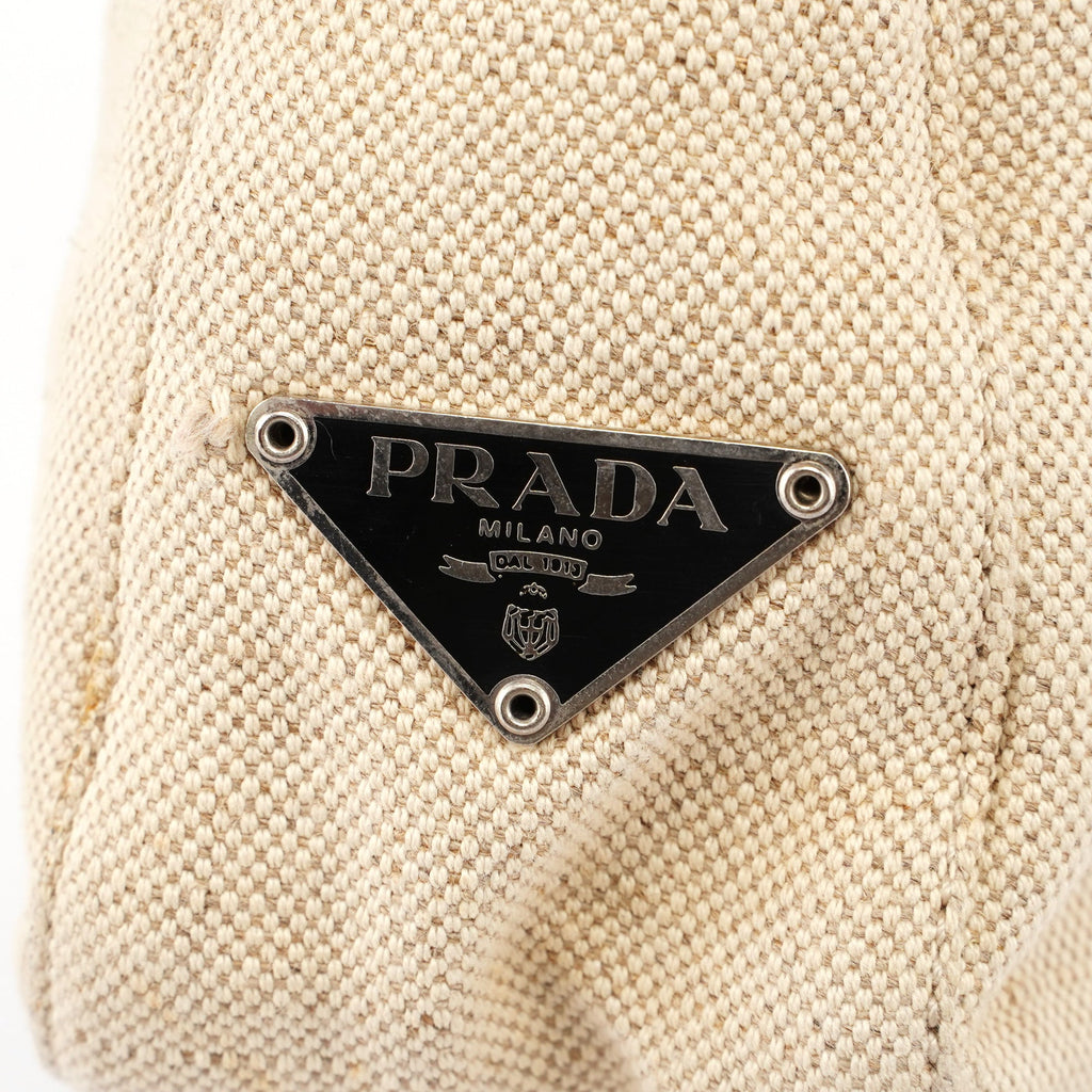 1998 Beige Canvas Metallo Bag