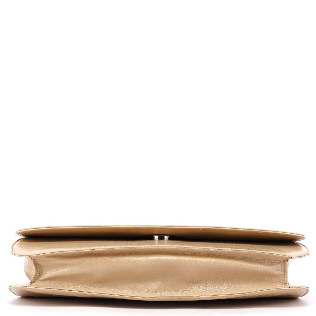 1998 Beige Madras Swing Shoulder Bag
