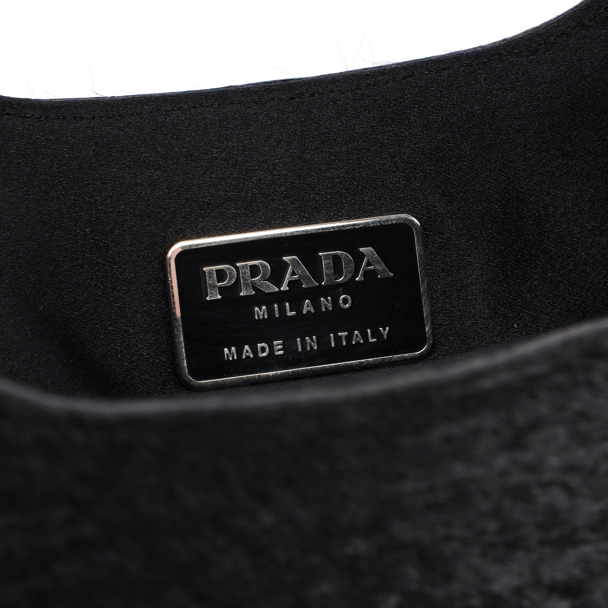 1998 Black Astrakhan Plastic Tote