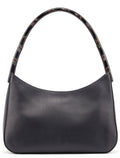 1998 Black Calfskin Acetate Shoulder Bag