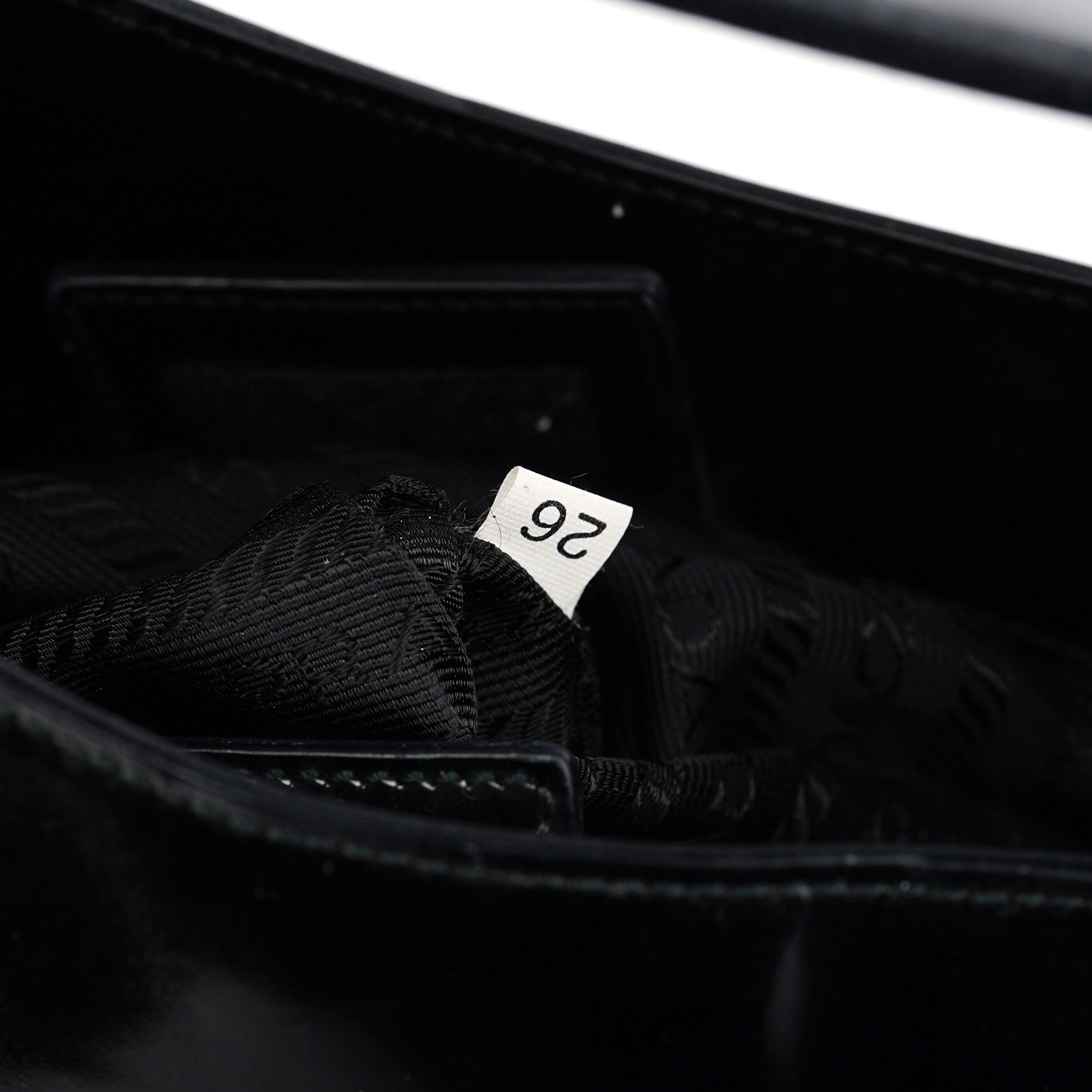 1998 Black Patent Leather Asim Shoulder Bag