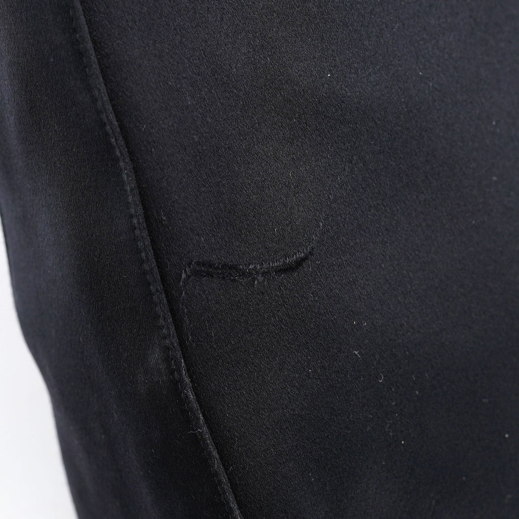 1998 Black Satin Asim Shoulder Bag