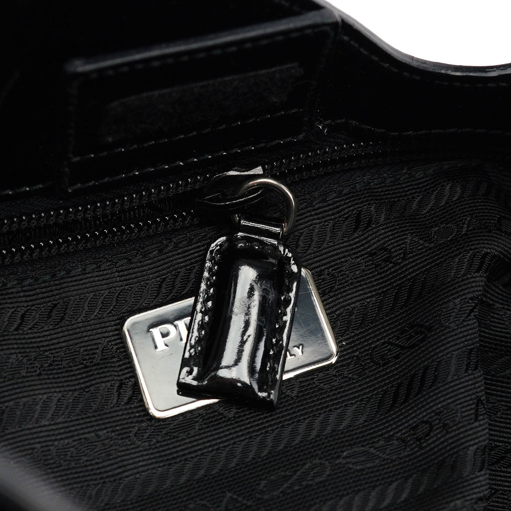 1998 Black Spazzolato Asim Shoulder Bag