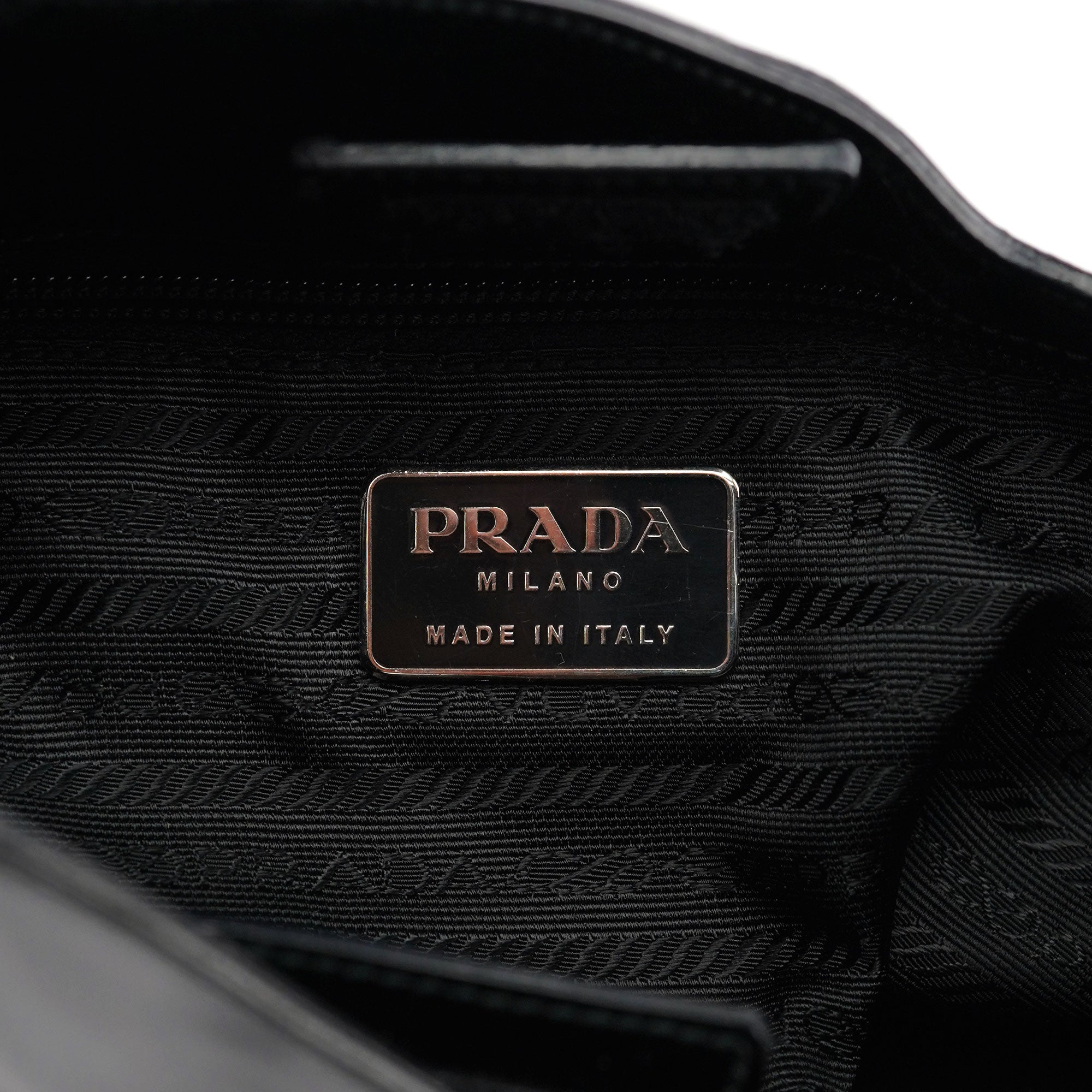1998 Black Spazzolato Asim Shoulder Bag