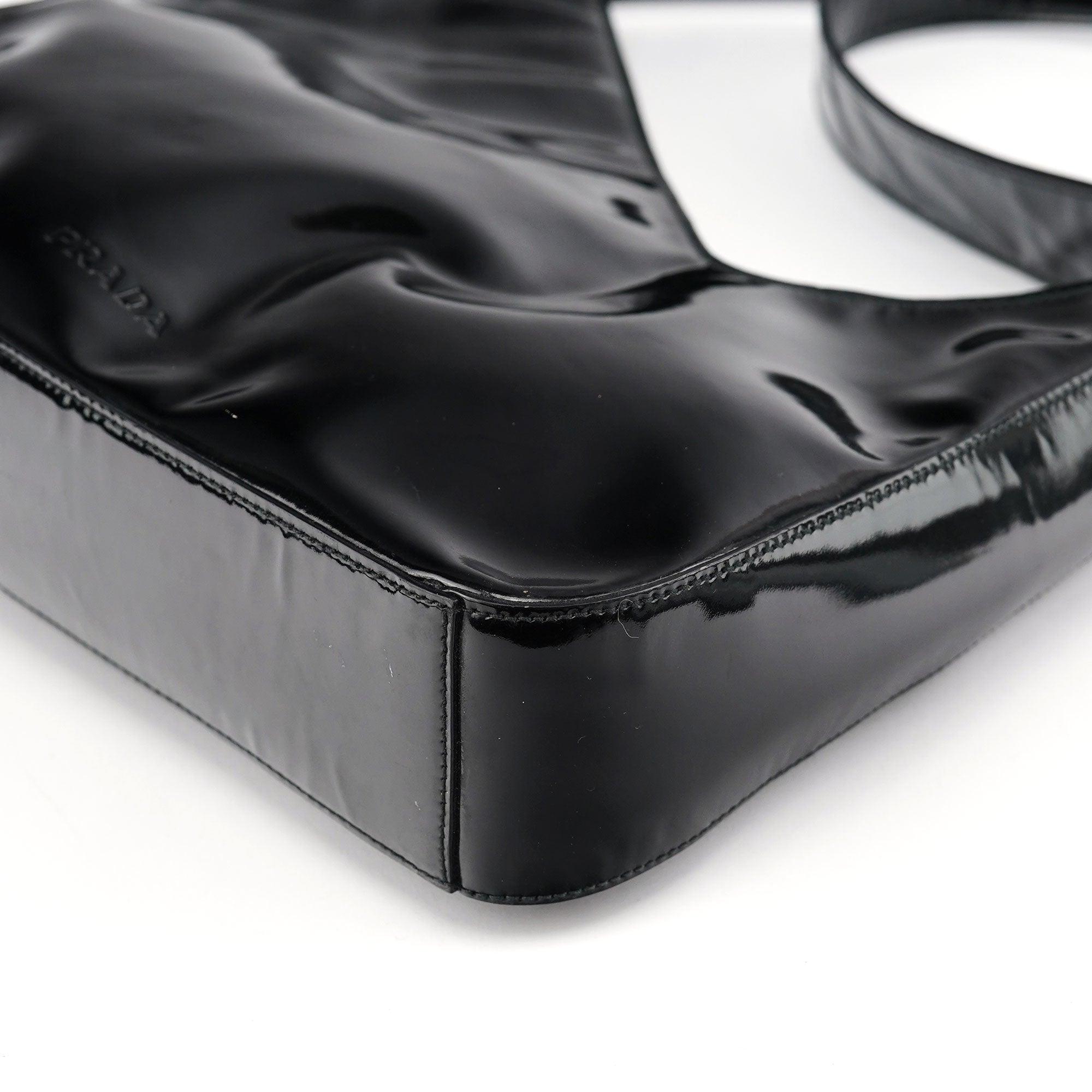 1998 Black Spazzolato Asim Shoulder Bag