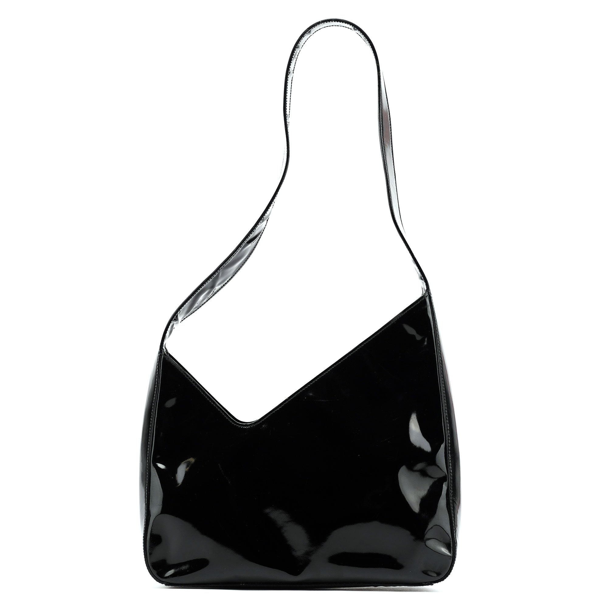 1998 Black Spazzolato Asim Shoulder Bag
