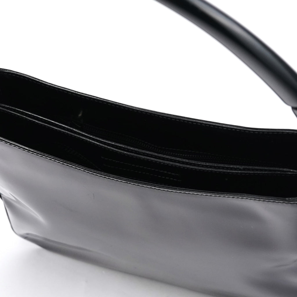 1998 Black Spazzolato Sport Hobo Shoulder Bag