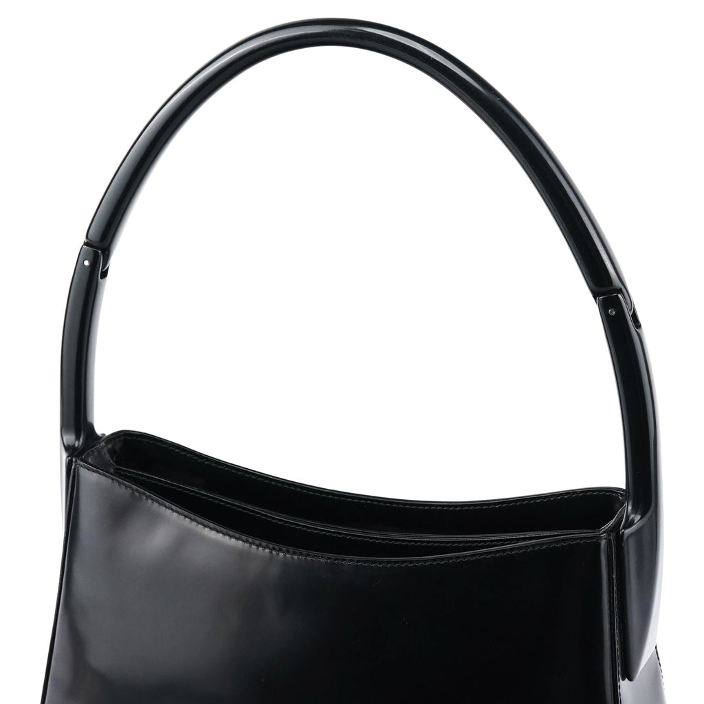 1998 Black Spazzolato Sport Hobo Shoulder Bag