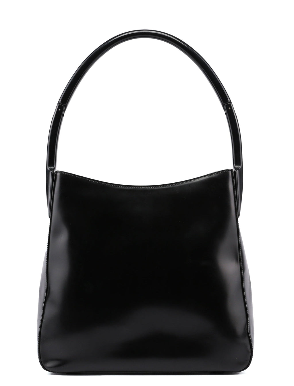1998 Black Spazzolato Sport Shoulder Bag
