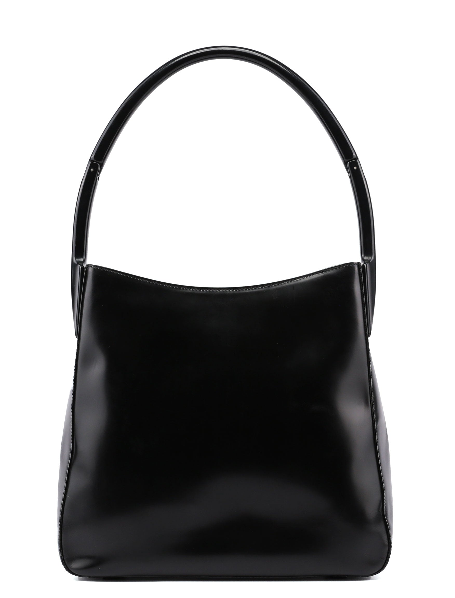 1998 Black Spazzolato Sport Shoulder Bag