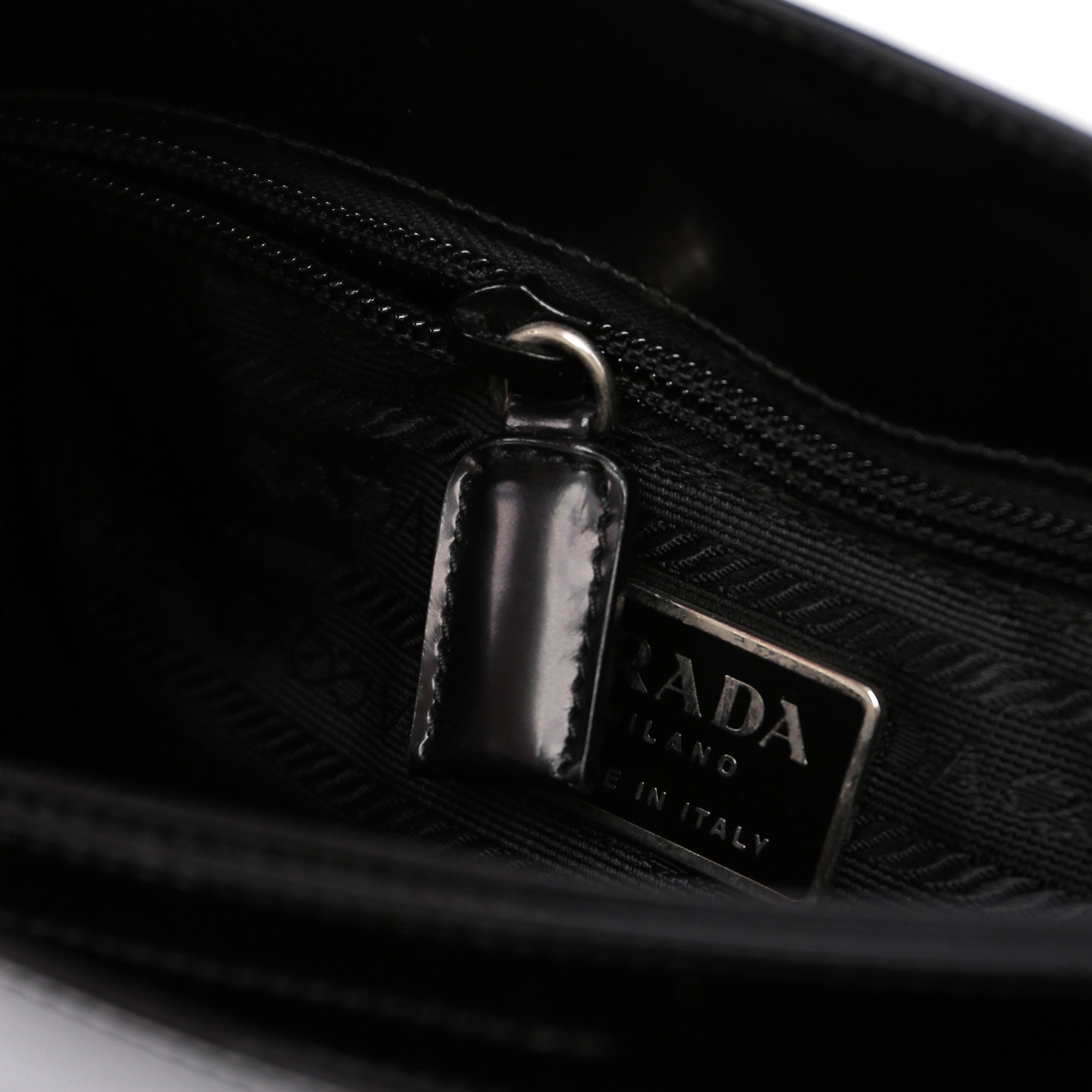 1998 Black Spazzolato Sport Shoulder Bag