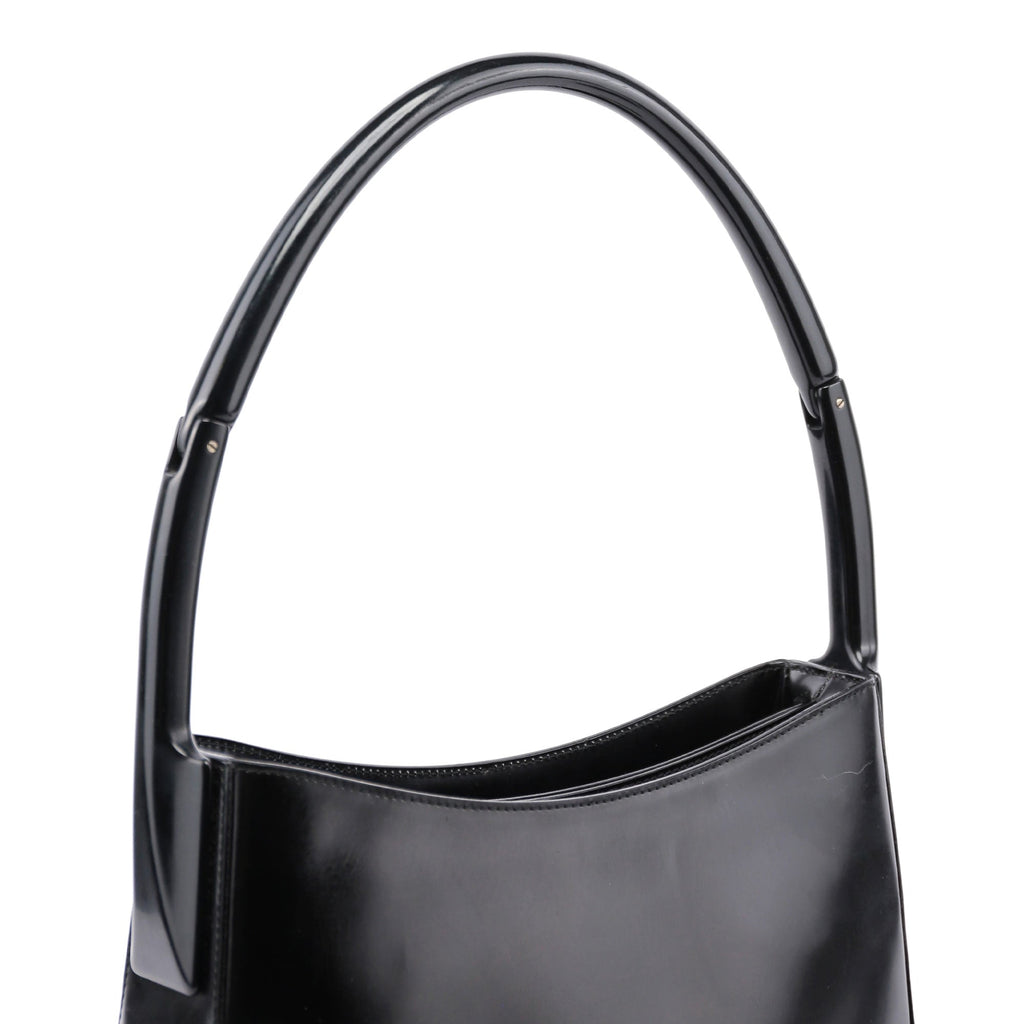 1998 Black Spazzolato Sport Shoulder Bag