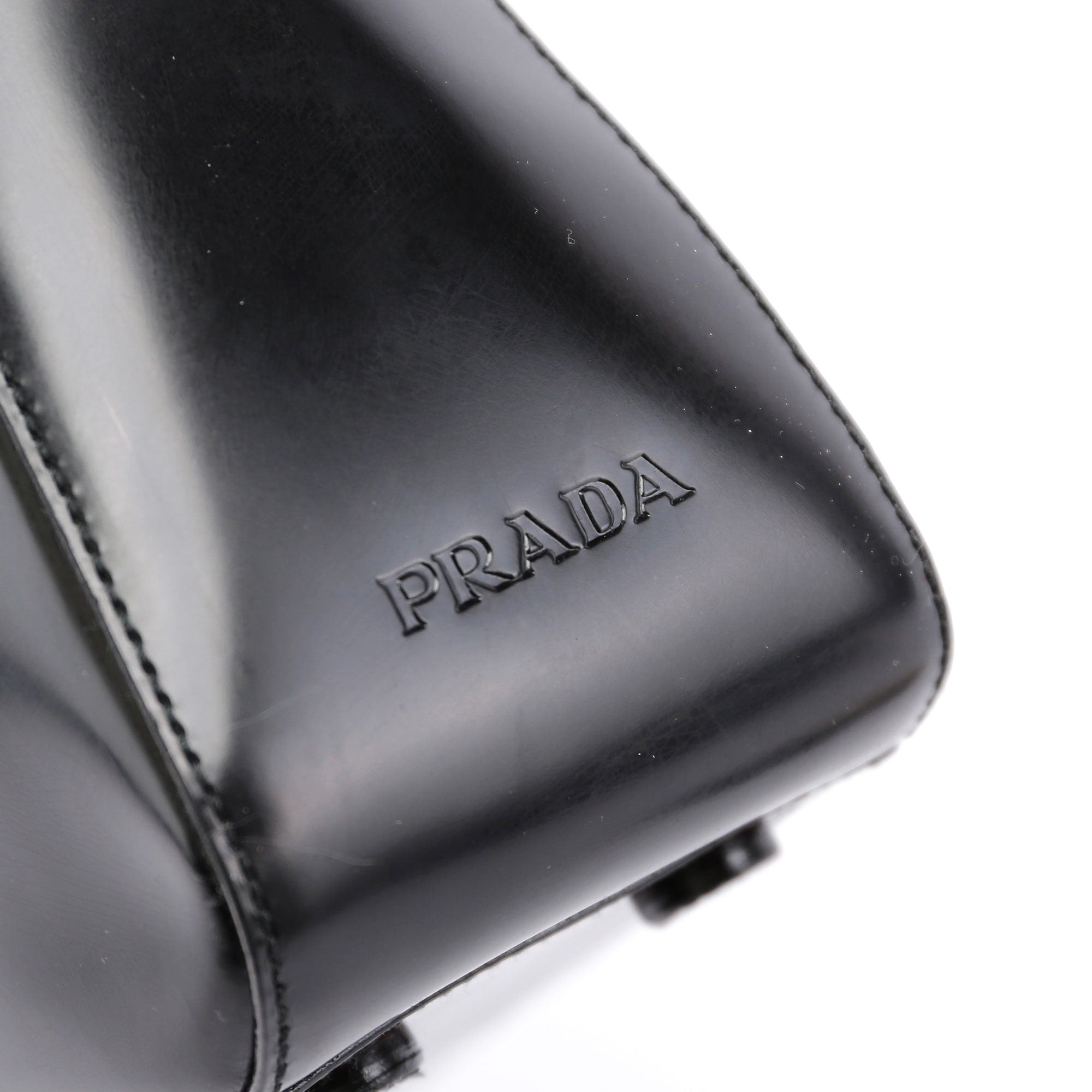 1998 Black Spazzolato Sport Shoulder Bag