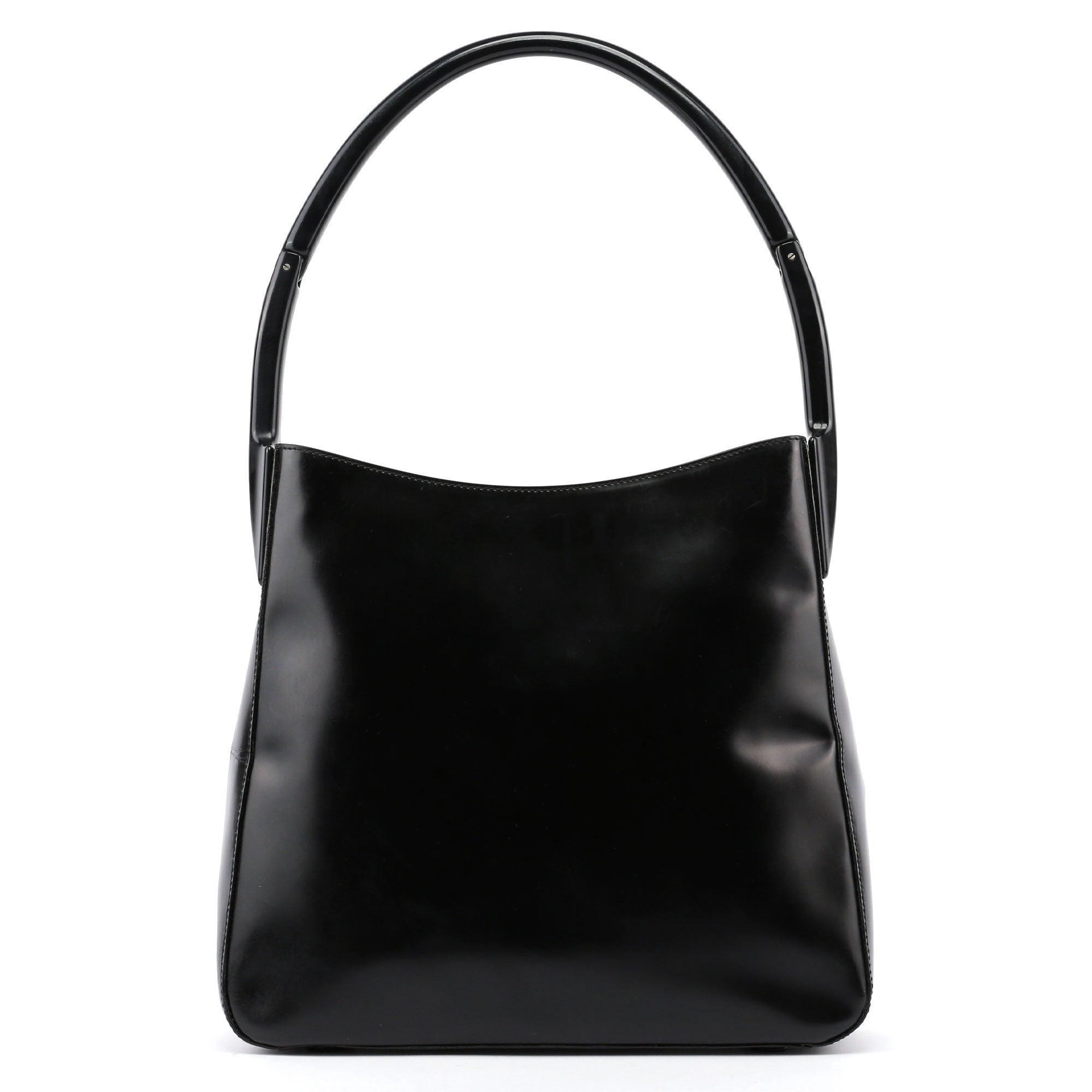 1998 Black Spazzolato Sport Shoulder Bag