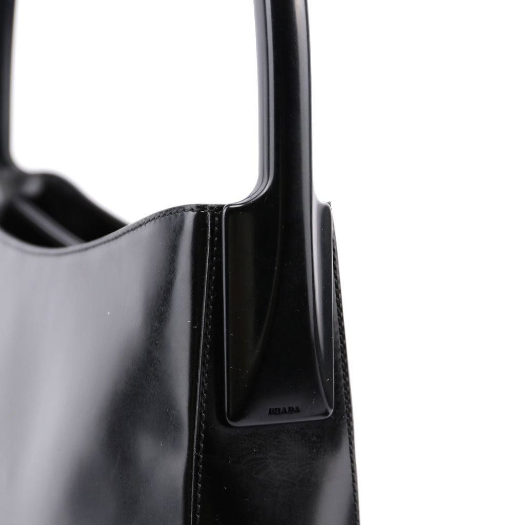 1998 Black Spazzolato Sport Shoulder Bag