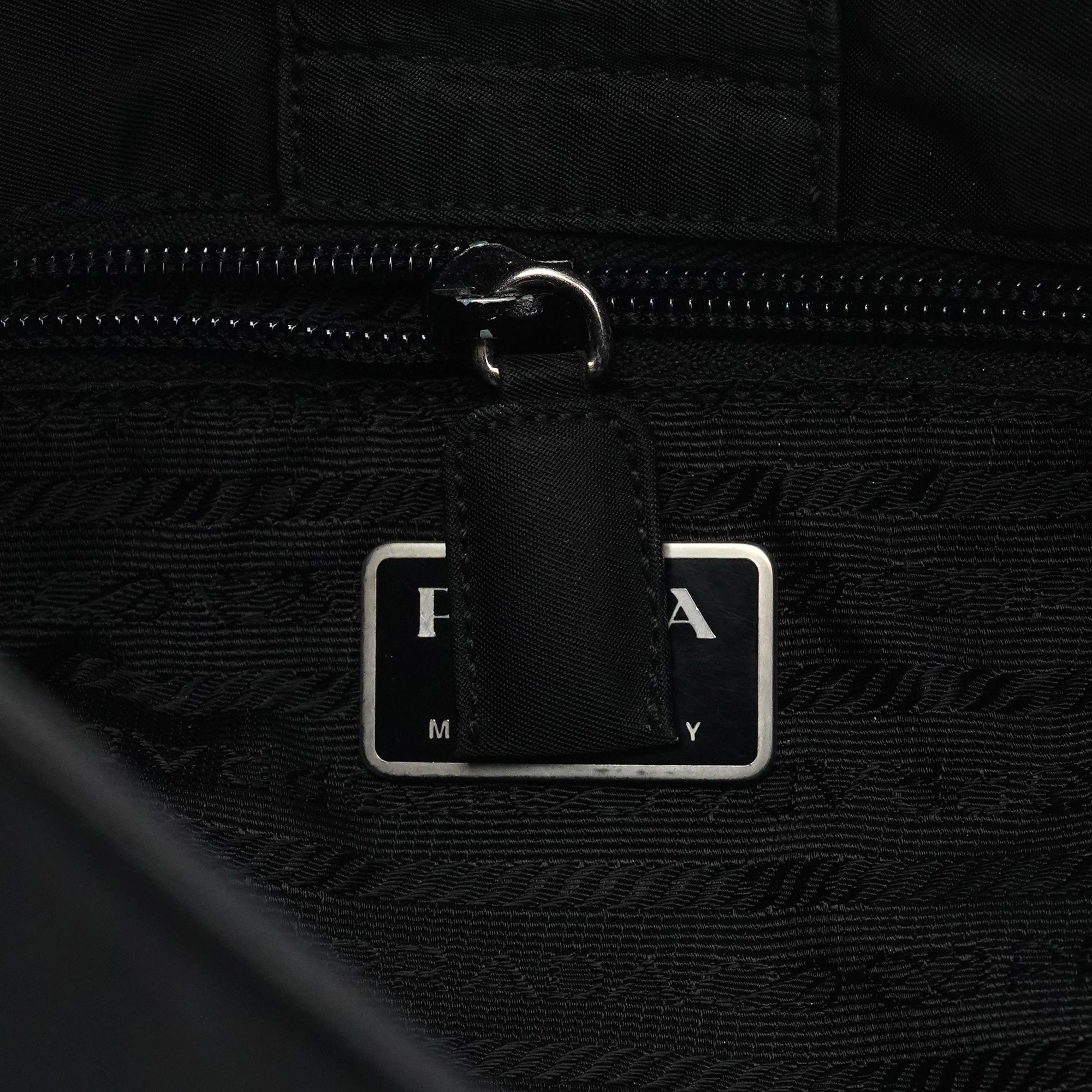 1998 Black Tessuto Asim Shoulder Bag