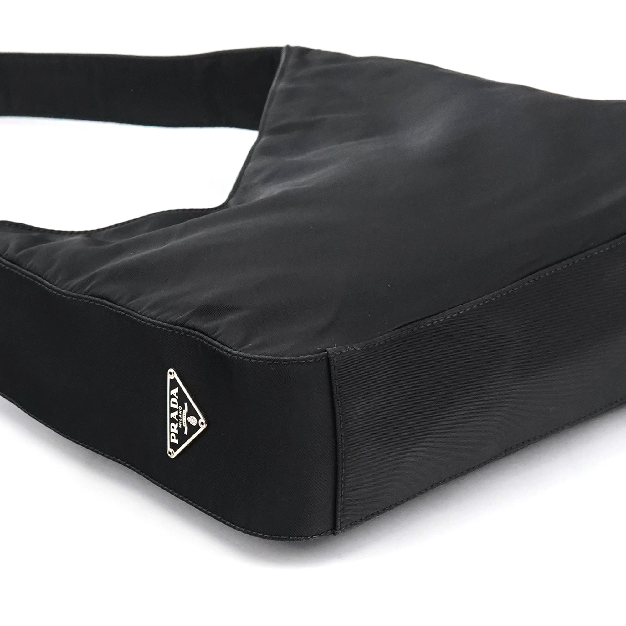 1998 Black Tessuto Asim Shoulder Bag