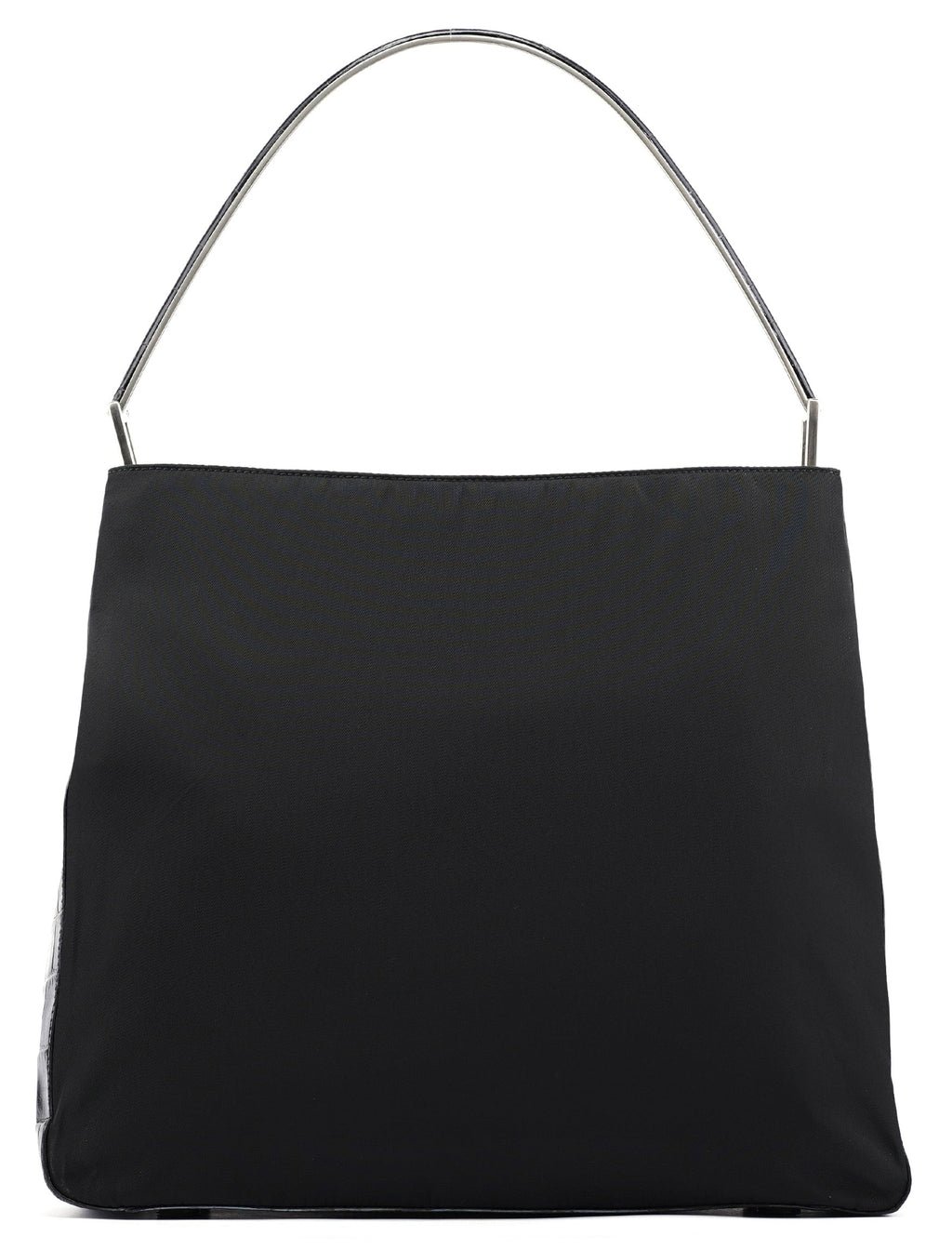 1998 Black Tessuto Cocco Metallo Shoulder Bag
