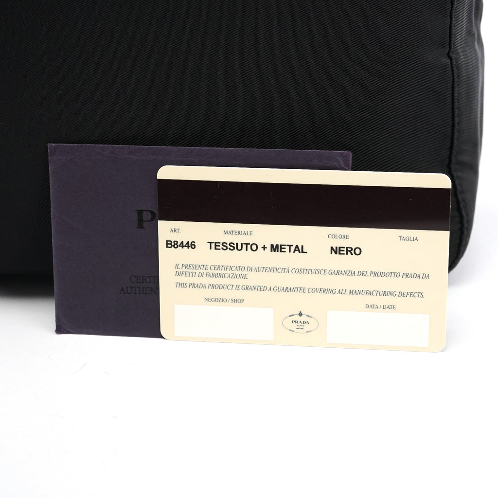 1998 Black Tessuto Metal Shoulder Bag