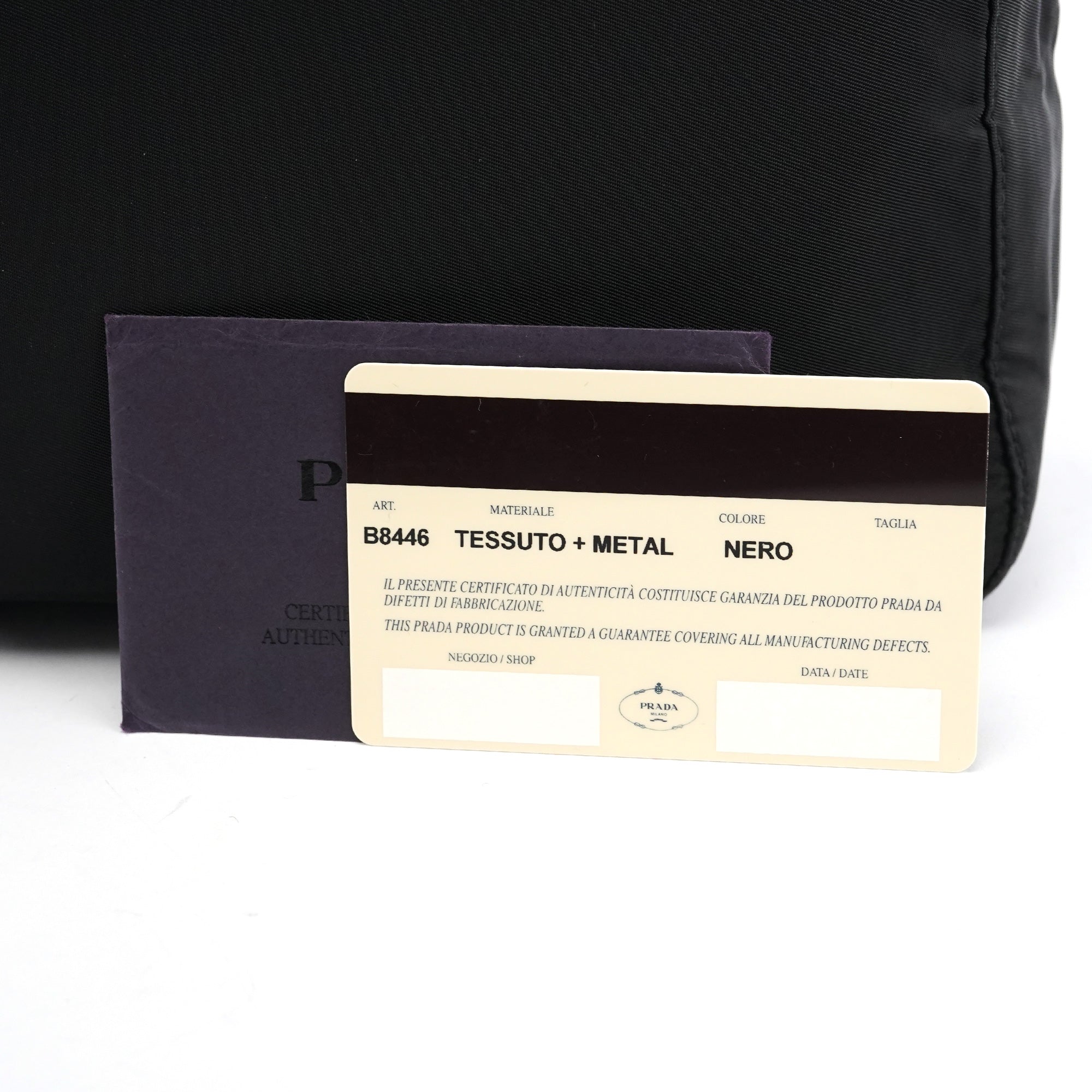 1998 Black Tessuto Metal Shoulder Bag
