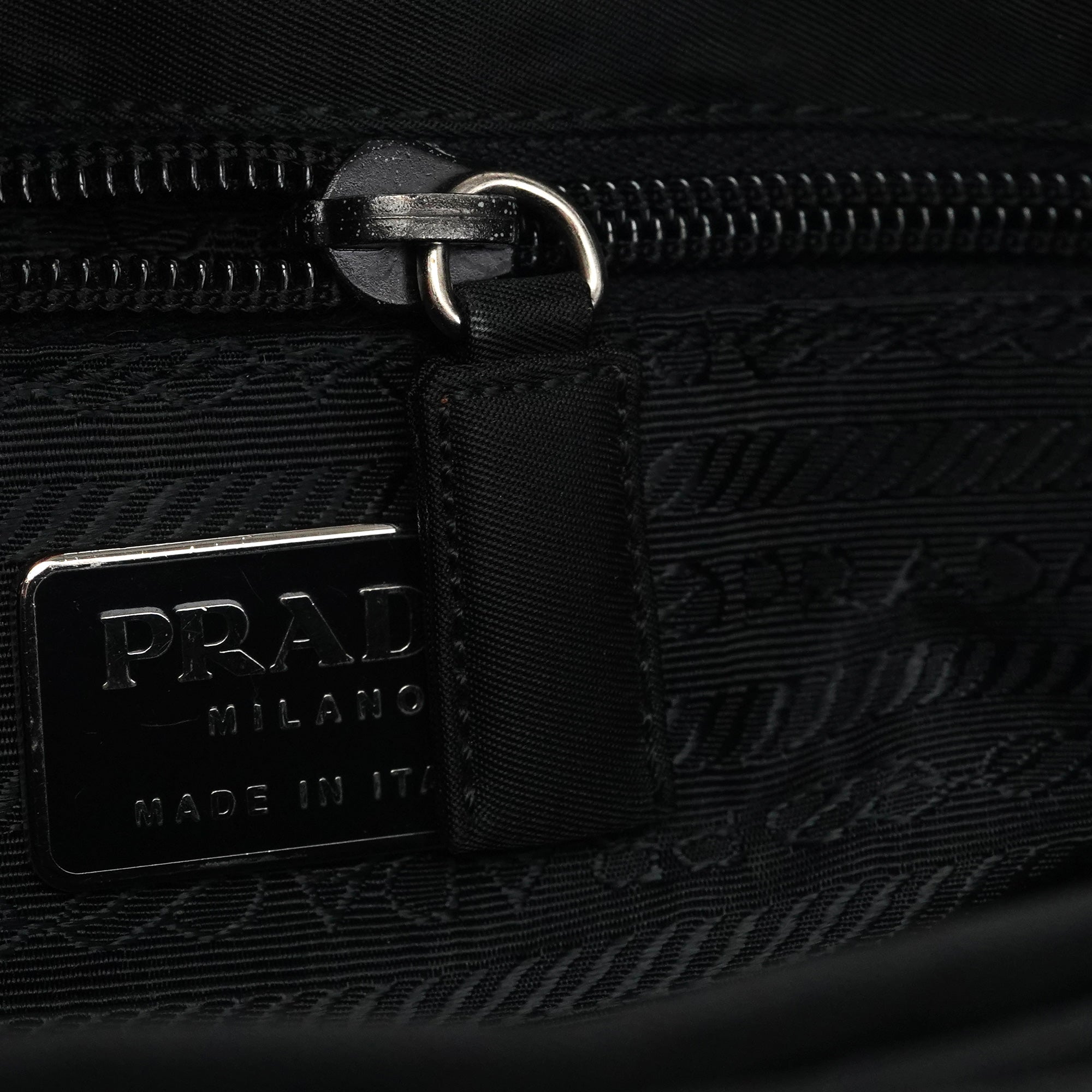 1998 Black Tessuto Metal Shoulder Bag