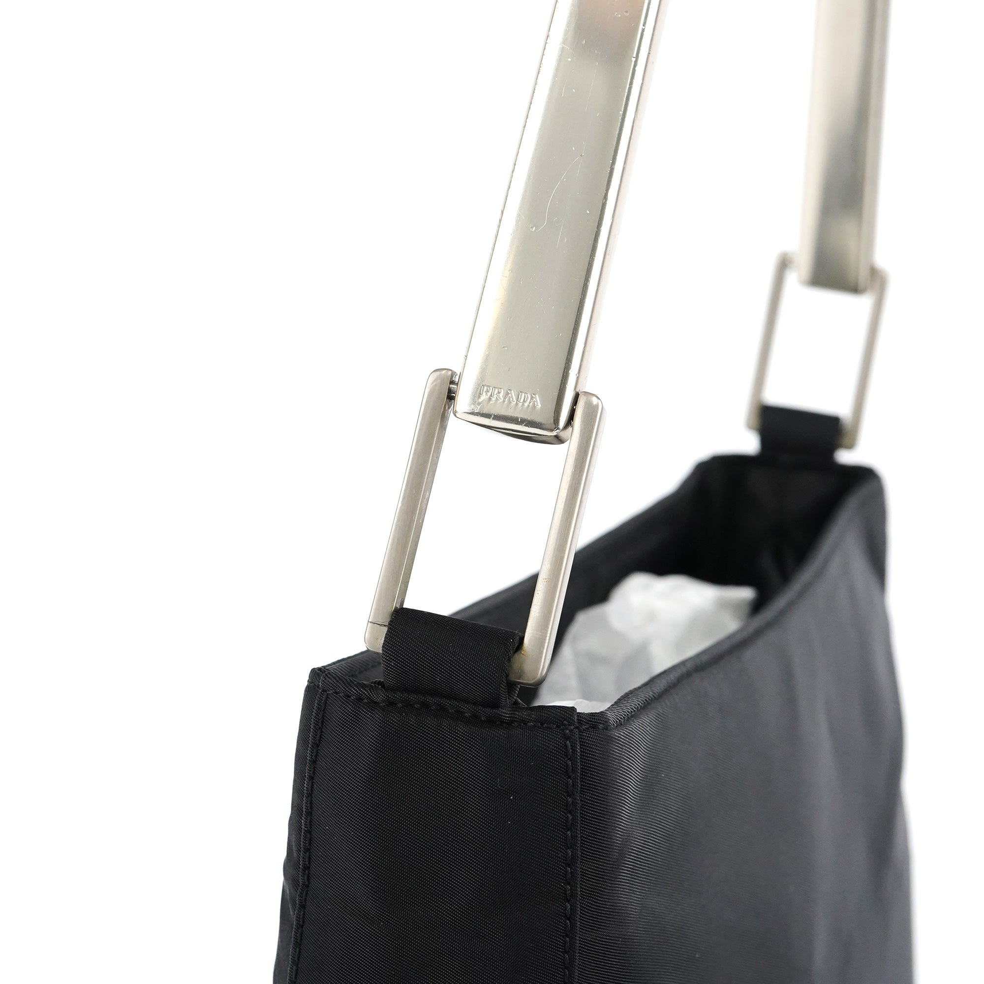 1998 Black Tessuto Metal Shoulder Bag