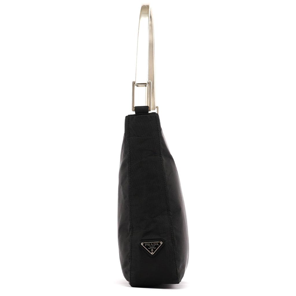 1998 Black Tessuto Metal Shoulder Bag