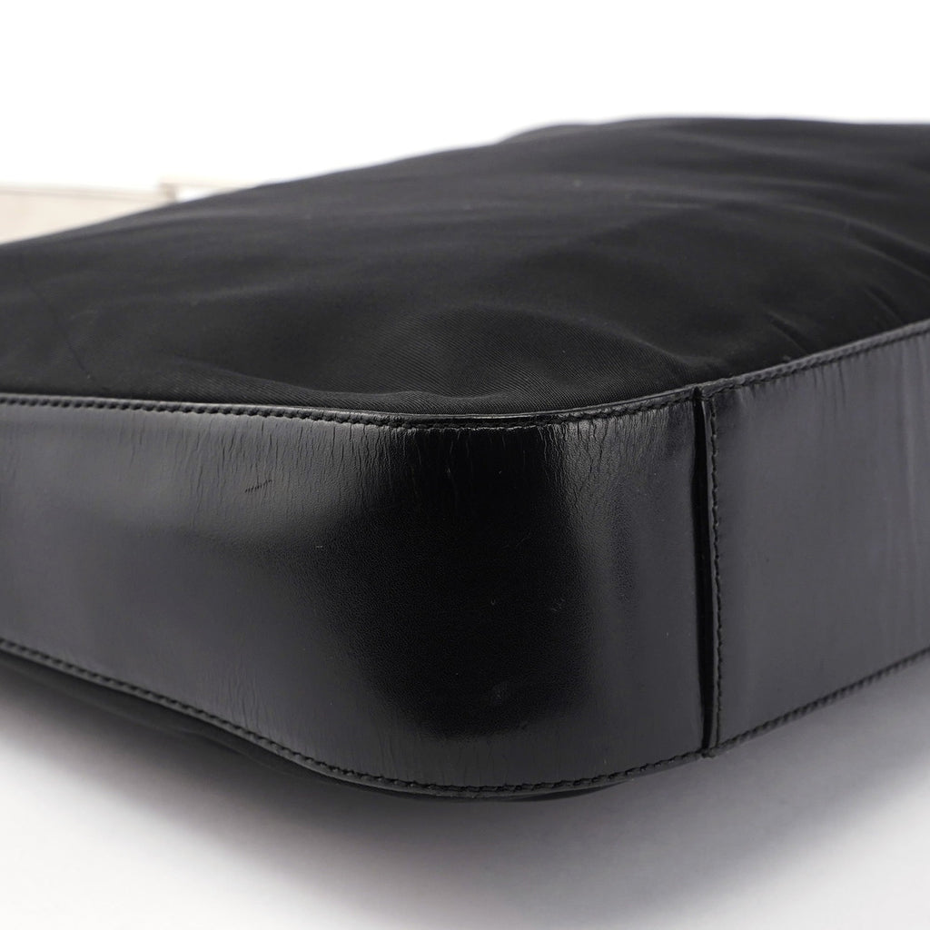 1998 Black Tessuto Metal Shoulder Bag