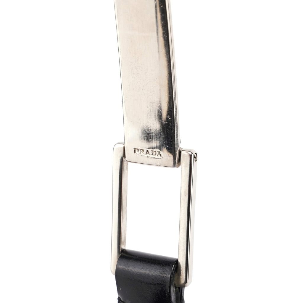 1998 Black Tessuto Metal Shoulder Bag