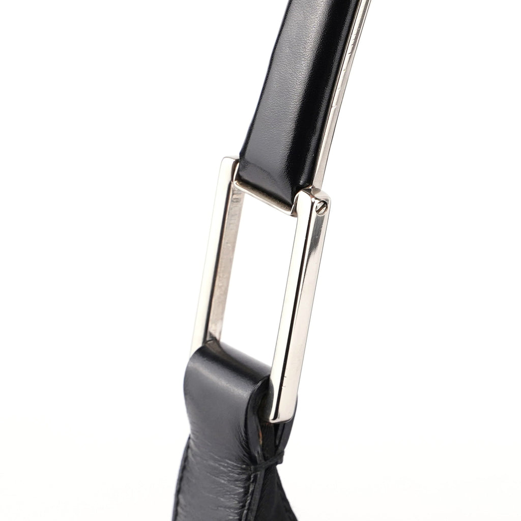 1998 Black Tessuto Metal Shoulder Bag