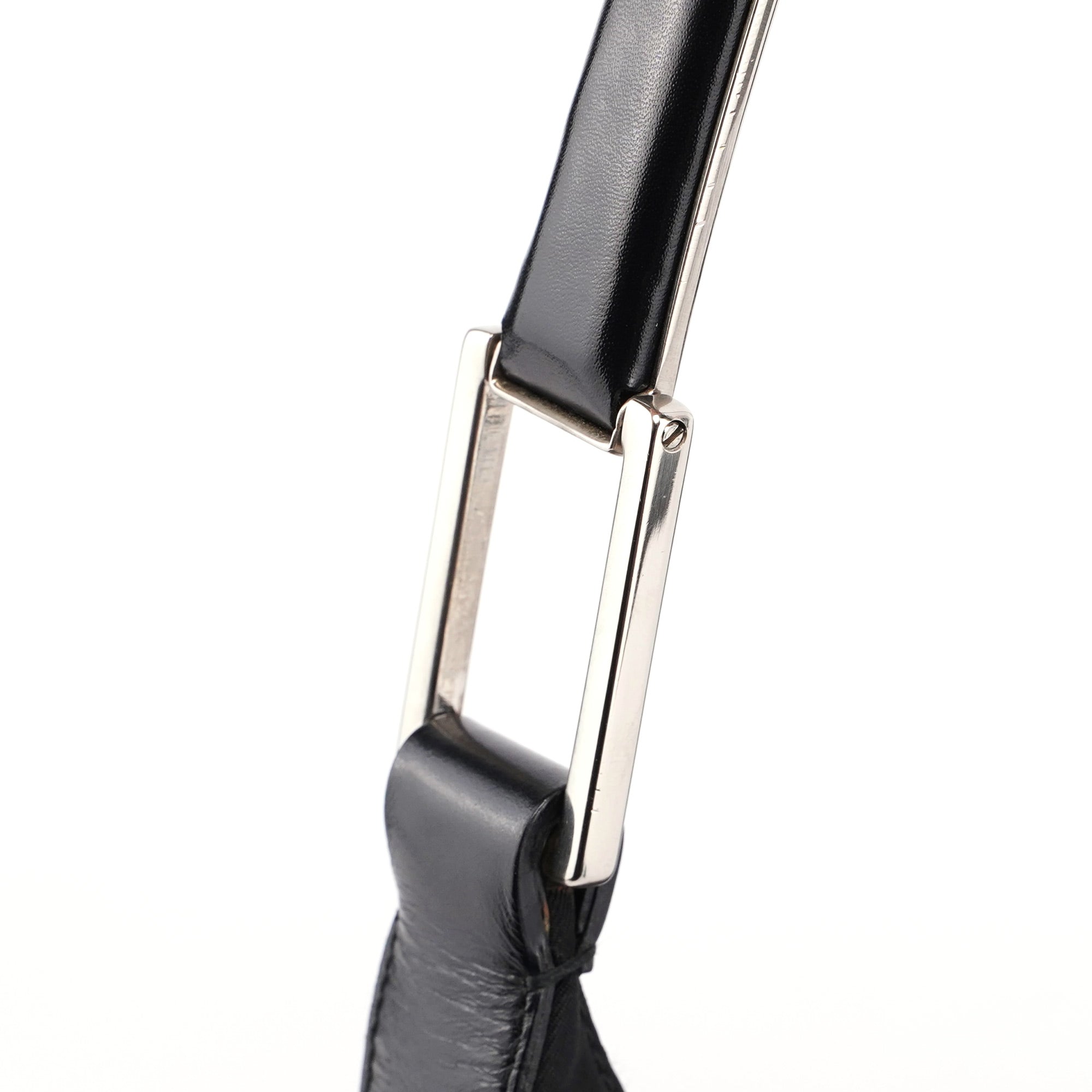 1998 Black Tessuto Metal Shoulder Bag