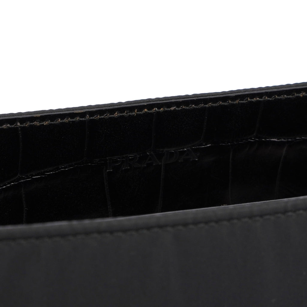 1998 Black Tessuto Metal Shoulder Bag
