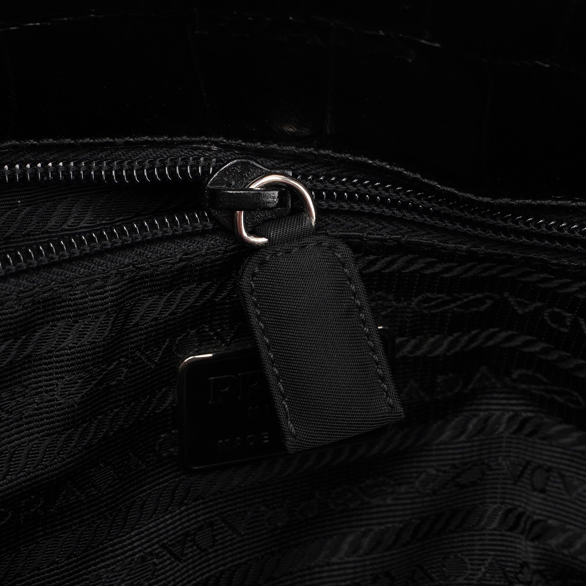 1998 Black Tessuto Metal Shoulder Bag