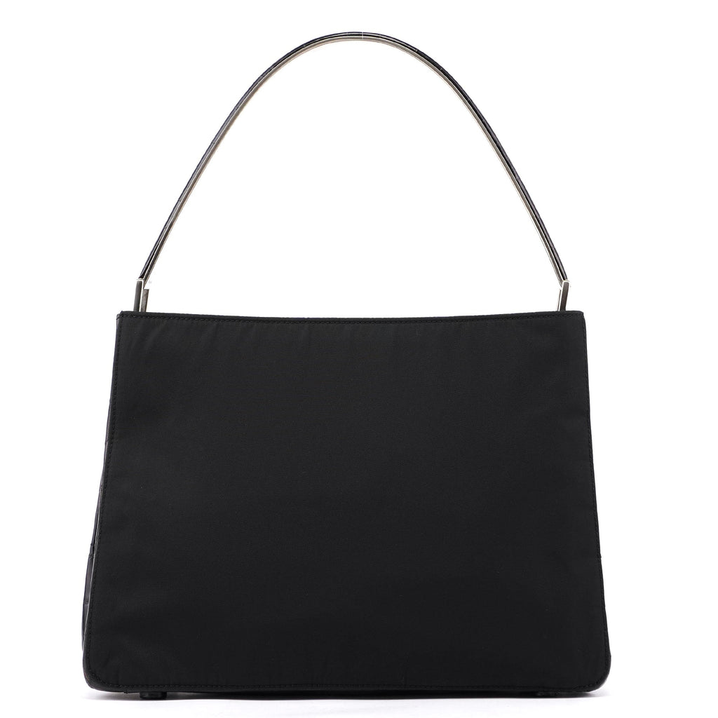 1998 Black Tessuto Metal Shoulder Bag
