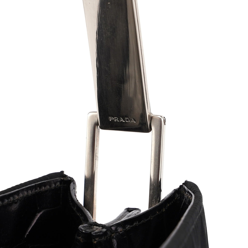 1998 Black Tessuto Metal Shoulder Bag