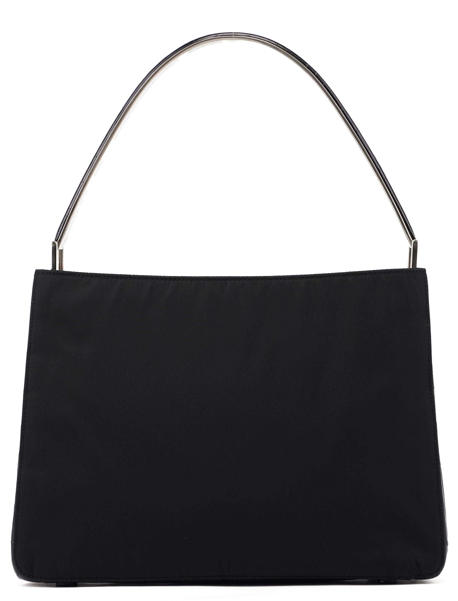 1998 Black Tessuto Metal Shoulder Bag