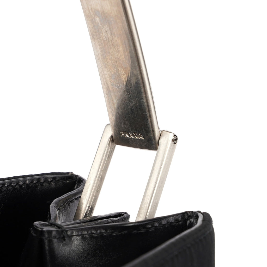 1998 Black Tessuto Metal Shoulder Bag