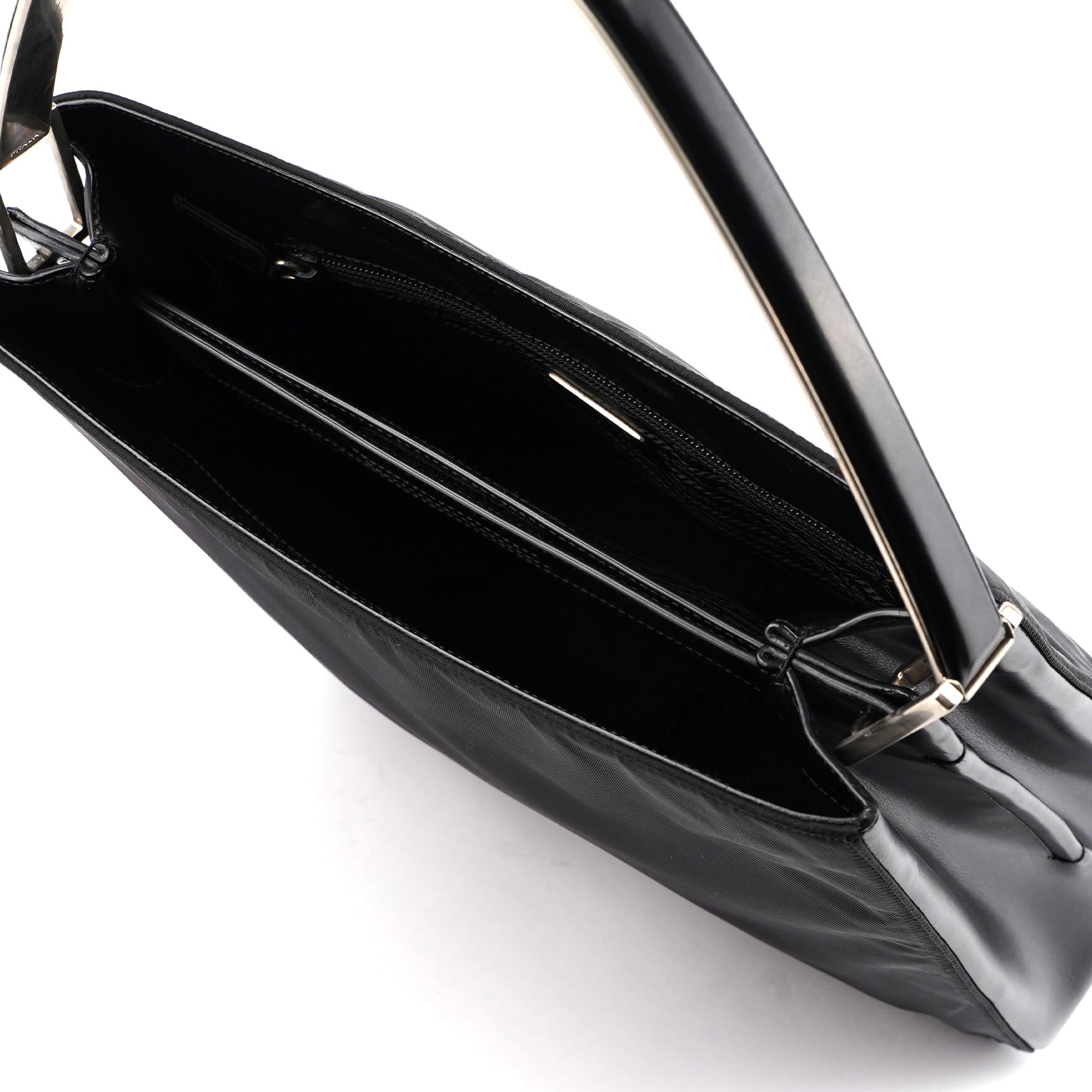 1998 Black Tessuto Metal Shoulder Bag
