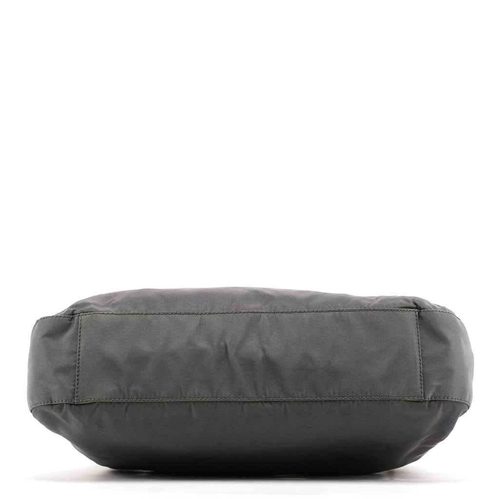 1998 Grey Tessuto Metallo Nylon Shoulder Bag